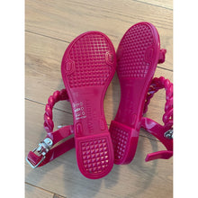Load image into Gallery viewer, Givenchy Rubber Chain Link Jelly Sandal