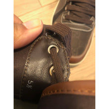 Load image into Gallery viewer, Gucci Dark Brown High Top Sneaker