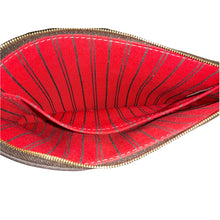 Load image into Gallery viewer, Louis Vuitton Neverfull Damier Ebene Pouch