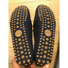 Load image into Gallery viewer, Gucci Suede Loafer with Traditional Gucci Strap