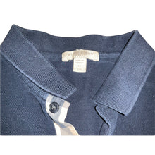 Load image into Gallery viewer, Burberry Short Navy Polo Shirt (Men’s)