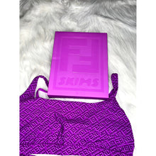 Load image into Gallery viewer, Fendi x Skims Bra and Shorts Set (Purple)