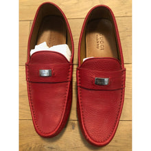 Load image into Gallery viewer, Gucci Red Men's Loafers