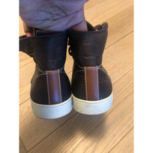 Load image into Gallery viewer, Gucci Dark Brown High Top Sneaker