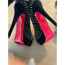 Load image into Gallery viewer, Christian Louboutin Lady Peep Spikes 150 MM