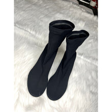 Load image into Gallery viewer, Balenciaga Black Stretch Heeled Boots