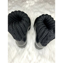 Load image into Gallery viewer, Moncler Black Knit Ginette Boots
