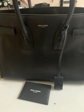 Load image into Gallery viewer, Authentic Saint Laurent Sac de Jour Black Bag
