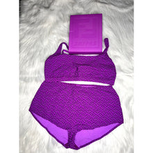Load image into Gallery viewer, Fendi x Skims Bra and Shorts Set (Purple)
