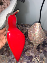 Load image into Gallery viewer, Christian Louboutin Iriza Hall d'Orsay Blush Glitter Pump
