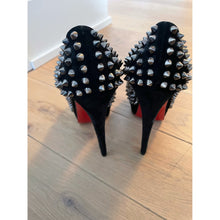 Load image into Gallery viewer, Christian Louboutin Lady Peep Spikes 150 MM
