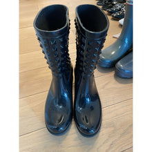 Load image into Gallery viewer, Valentino Rockstud Short Rain Boots
