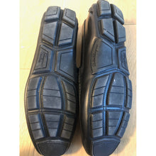 Load image into Gallery viewer, Ferragamo Leather Loafer with Silver Hardware
