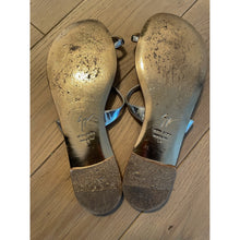 Load image into Gallery viewer, Guiseppe Zanotti Gold Sandal
