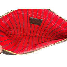 Load image into Gallery viewer, Louis Vuitton Neverfull Damier Ebene Pouch
