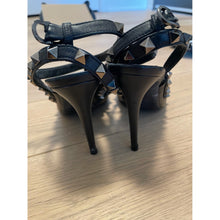 Load image into Gallery viewer, Valentino Rockstud Ankle Strap Pump with Tonal Studs in 100 mm
