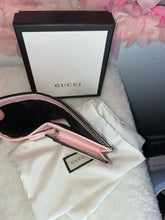 Load image into Gallery viewer, Gucci Guccissima Crystal Cat Eye Pink Wallet
