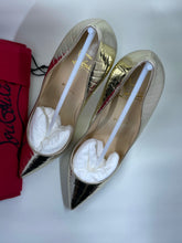Load image into Gallery viewer, Christian Louboutin Pigalle Follies 100 Cocco Metallo
