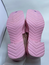Load image into Gallery viewer, Gucci Rubber Logo Platform Slide Sandal in Pink
