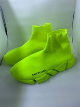 Load image into Gallery viewer, Balenciaga Speed 2.0 Sneaker in Neon Yellow Knit

